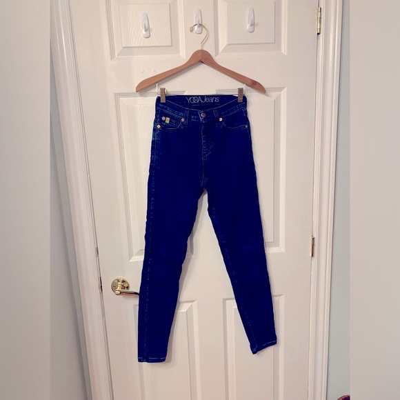 YOGA JEAN Rachel Skinny Jean - Sunrise - Picture 3 of 7